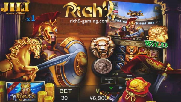 For all you brave players out there, Rich9 offers you the dynamic and fun Roma X slot from JILI Games.