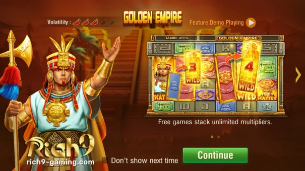 How to play JILI Golden Empire slot machine?