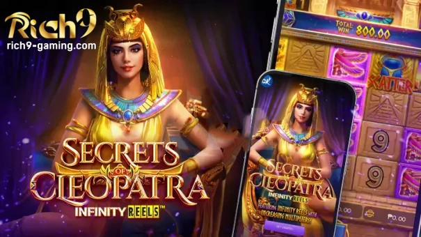 PG Soft Secrets of Cleopatra slot is an enchanting online slot from PG Soft that transports players to ancient Egypt