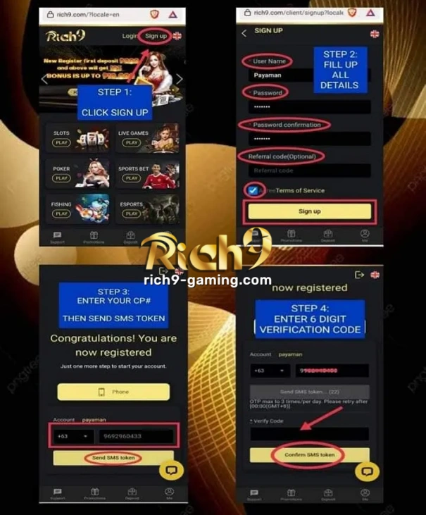 Rich9 Mobile Login Step-by-Step Guide